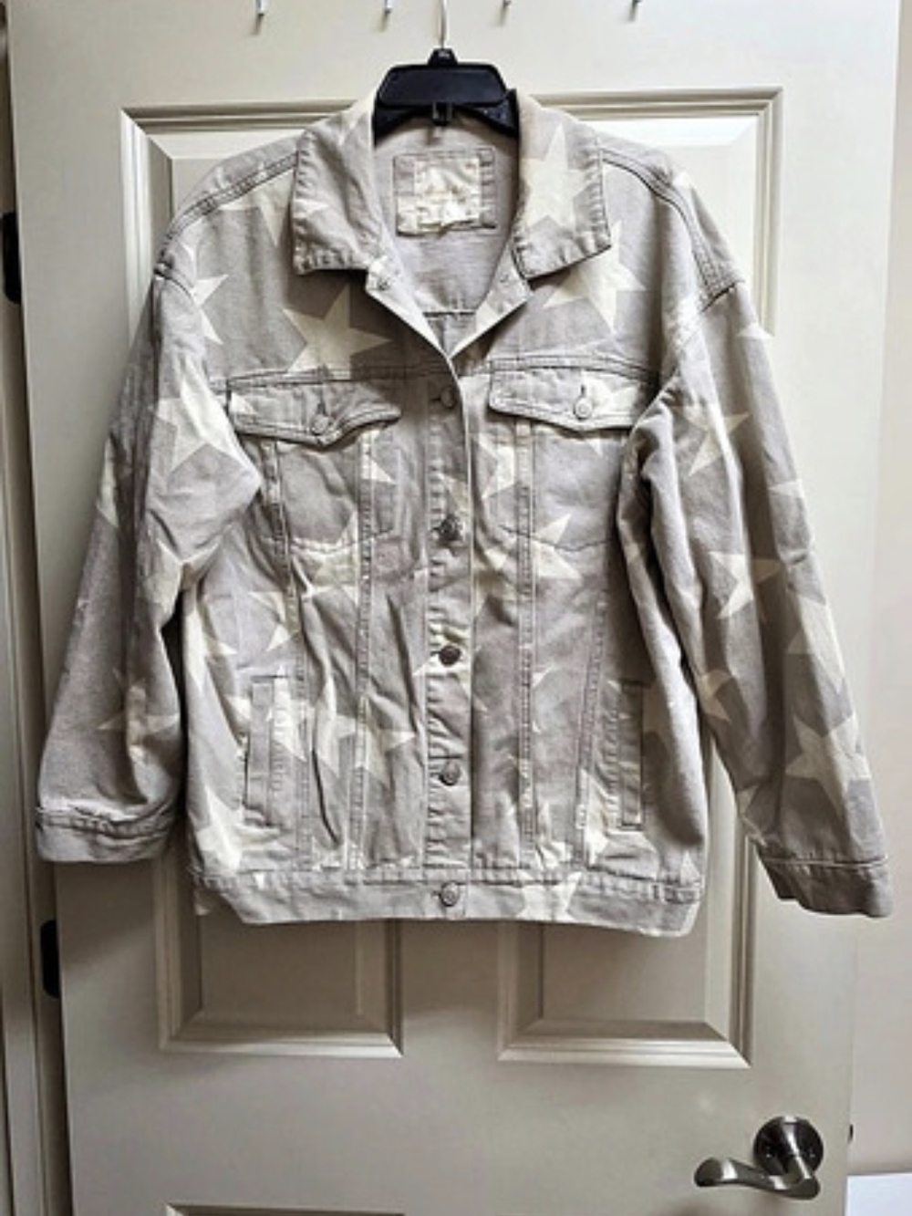 Altar'd State Denim Jacket Gray Large Like New